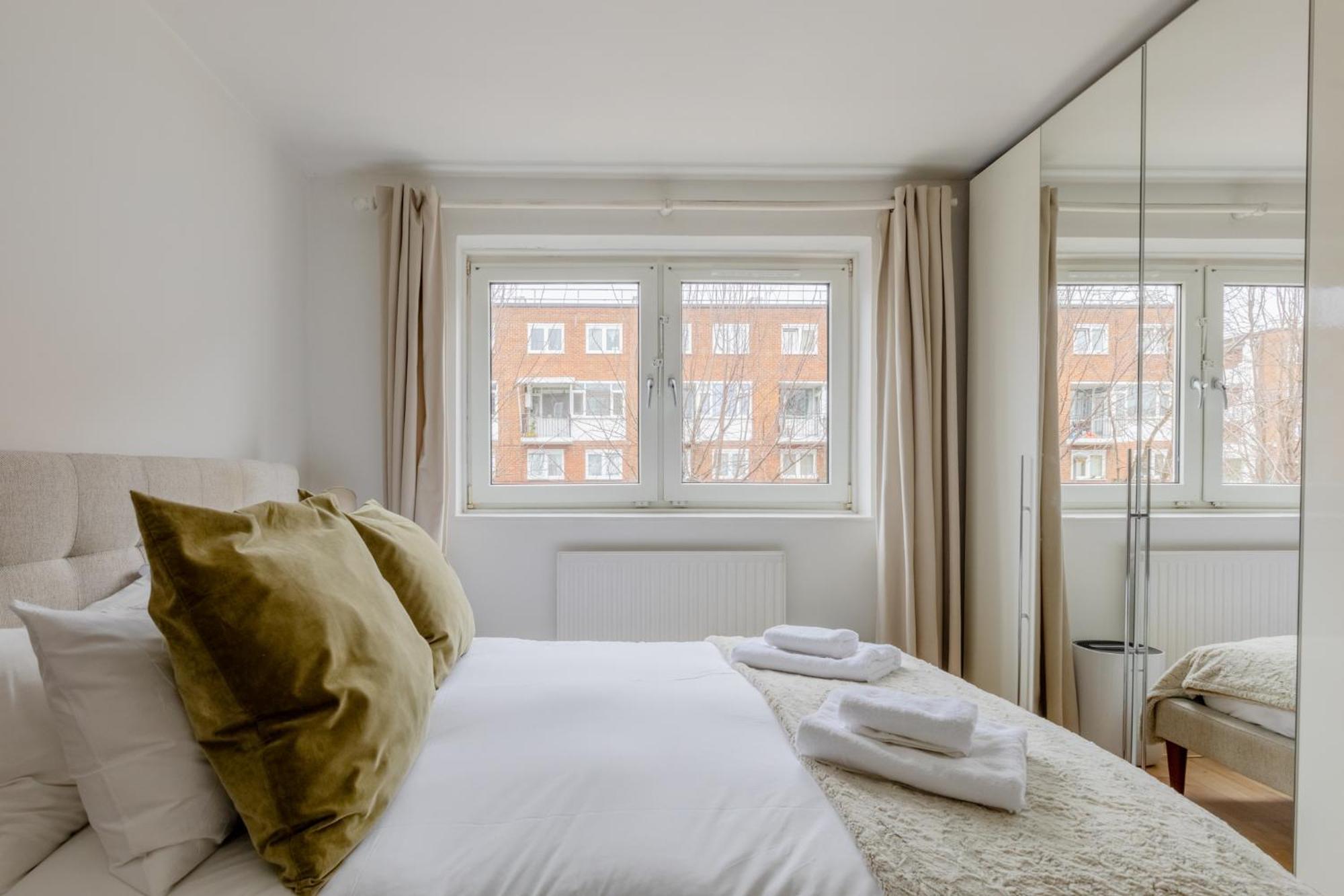Stylish 2bd With Private Garden Nine Elms Appartamento *